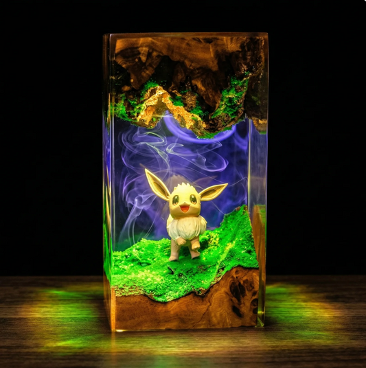 Eevee Resin Lamp
