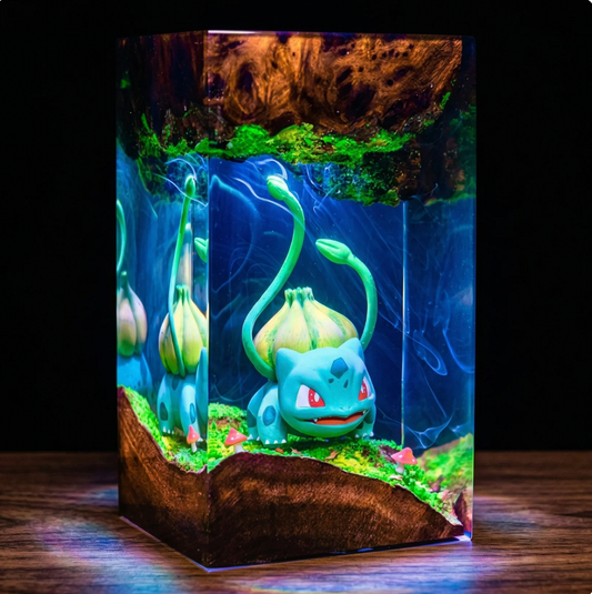 Bulbasaur Resin Lamp
